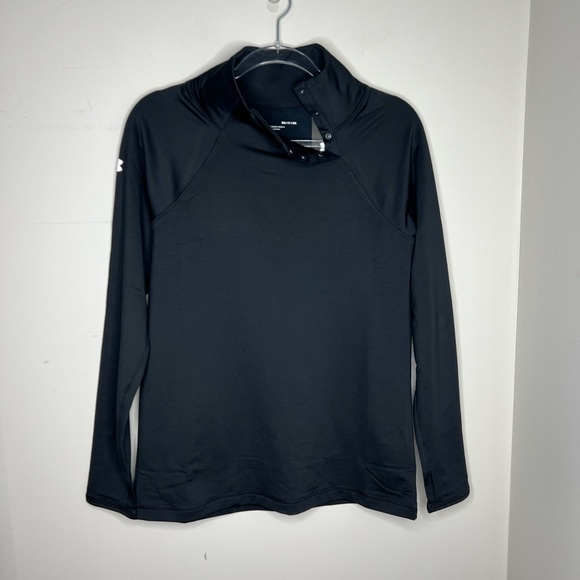 Under Armour Tops - Under Armour Black Women's Pullover NEW w/tag SMALL